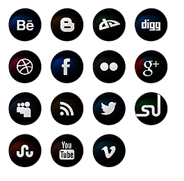 暗黑社交公司LOGO图标