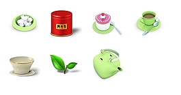 茶道工具电脑图标下载