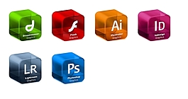Adobe 系統軟件立體圖標下載