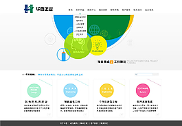 企業(yè)網(wǎng)站模板圖片