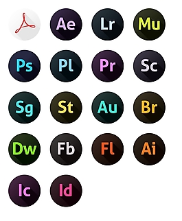 Adobe軟件電腦圖標下載
