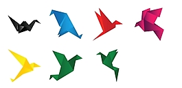 千紙鶴系列圖標下載