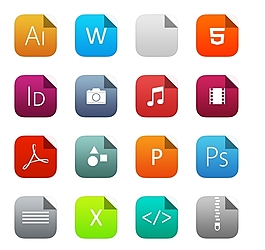 折角電腦文件圖標(biāo)下載