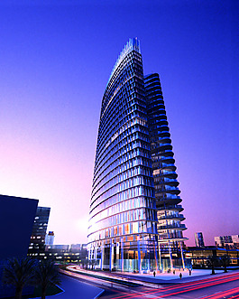 夜景建筑外觀