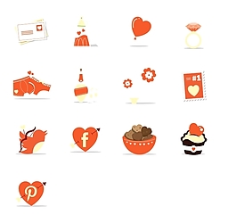 Valentine系列圖標下載