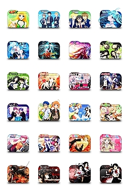 动漫ANIME文件夹图标下载