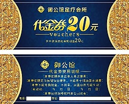 20元代金劵
