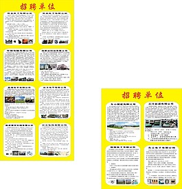 人力資源展板