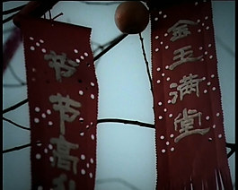 節(jié)日喜慶樹視頻素材