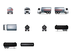 油罐車(chē)系列圖標(biāo)下載