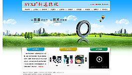 企業(yè)網(wǎng)站PSD圖片
