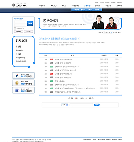 藍(lán)色教育網(wǎng)站界面設(shè)計圖片
