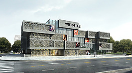 藝術(shù)建筑外觀
