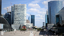 城市高樓視頻素材