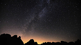 夢(mèng)幻星空視頻素材