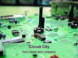 電路城的PowerPoint模板