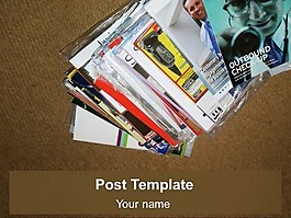 免費(fèi)郵寄的PowerPoint模板