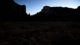 延時攝影山脈視頻素材