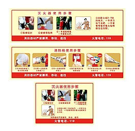 滅火器消防栓使用說明