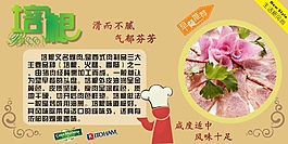 培根宣傳牌