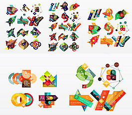 创意字母标签