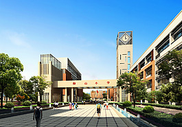 小學(xué)校大門