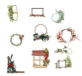 田園風(fēng)格邊框