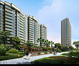 住宅樓建筑