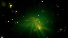 舞蹈綠色粒子循環(huán)背景LED