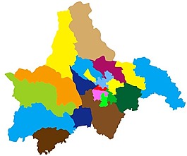 成都行政地圖矢量