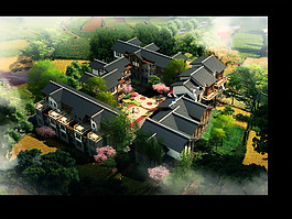 仿古建筑外觀
