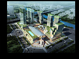 城市大型建筑