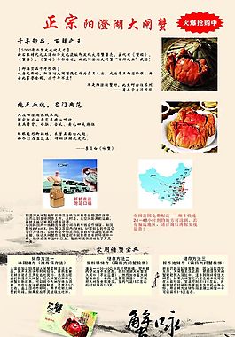 大閘蟹展板