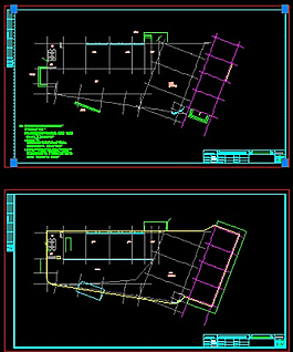 某售樓部建筑施工圖紙下載
