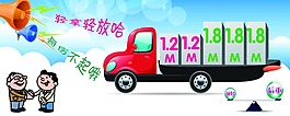 車輛裝載提示牌