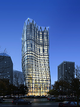 藝術(shù)鏤空建筑