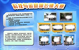 科技與運營部飛鏢大賽展板