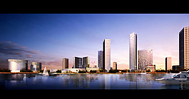 海邊的建筑