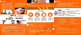 信用管理三折頁