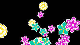 動態(tài)花朵視頻素材