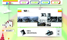 個(gè)人網(wǎng)站版式設(shè)計(jì)