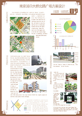 新一城北广场概念设计 汇报展板