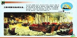 校园走廊文化-赤壁大战