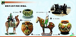校園走廊文化-唐三彩