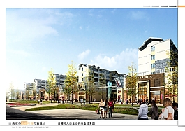 沿街商业图