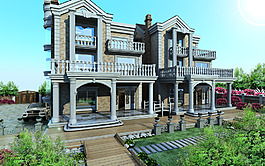 歐州風情建筑