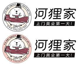 河狸家logo