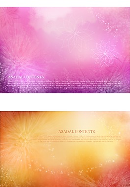 抽象炫彩線(xiàn)條花朵閃耀背景矢量文件