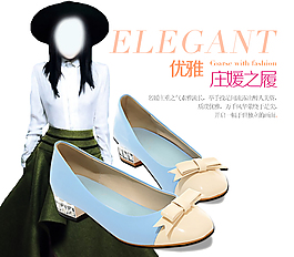 女鞋淘寶海報
