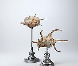 現(xiàn)代海星擺件3d模型